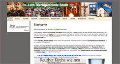 Desktop Screenshot of kirche-reuth.de